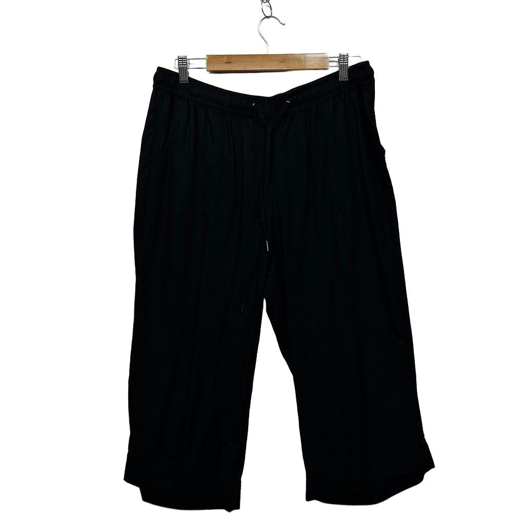 Millers Black Linen Pants - Size 16