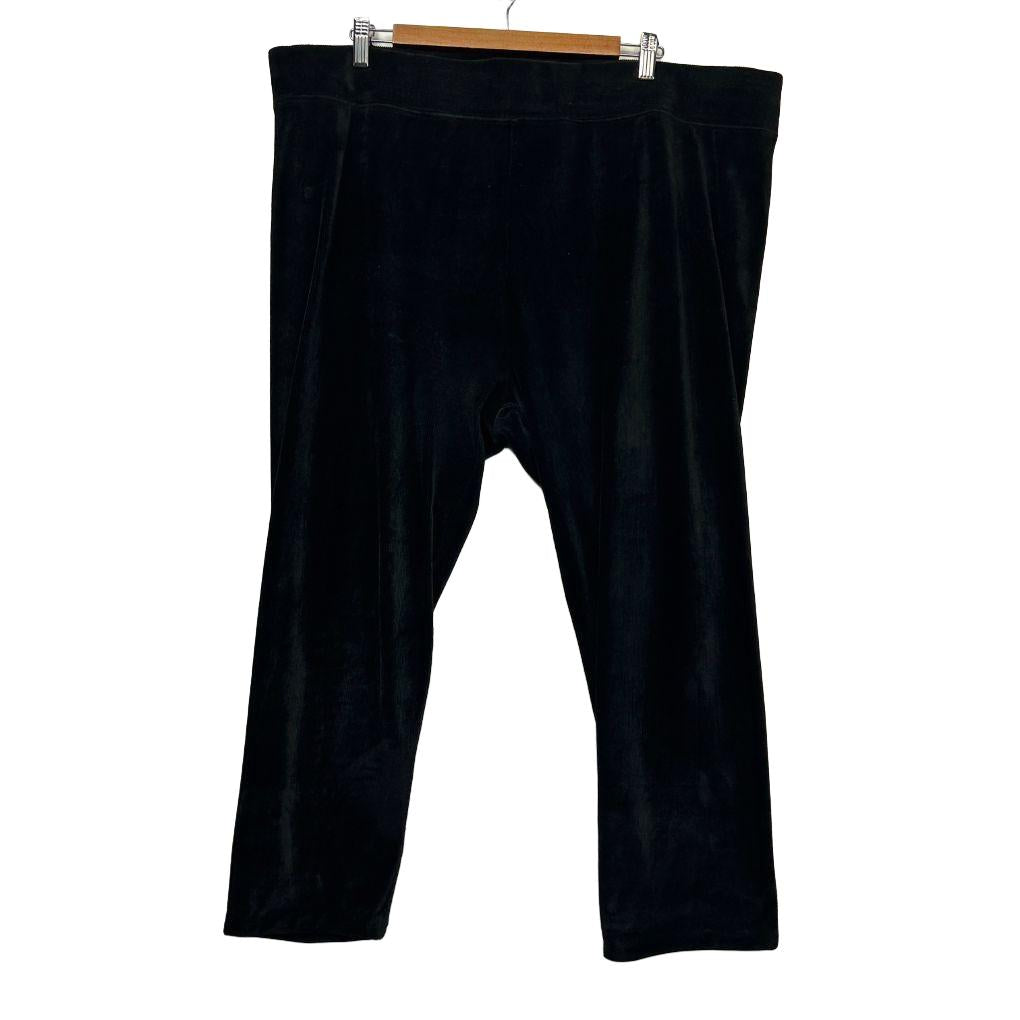 Millers Black Velvet Pants - Size 22