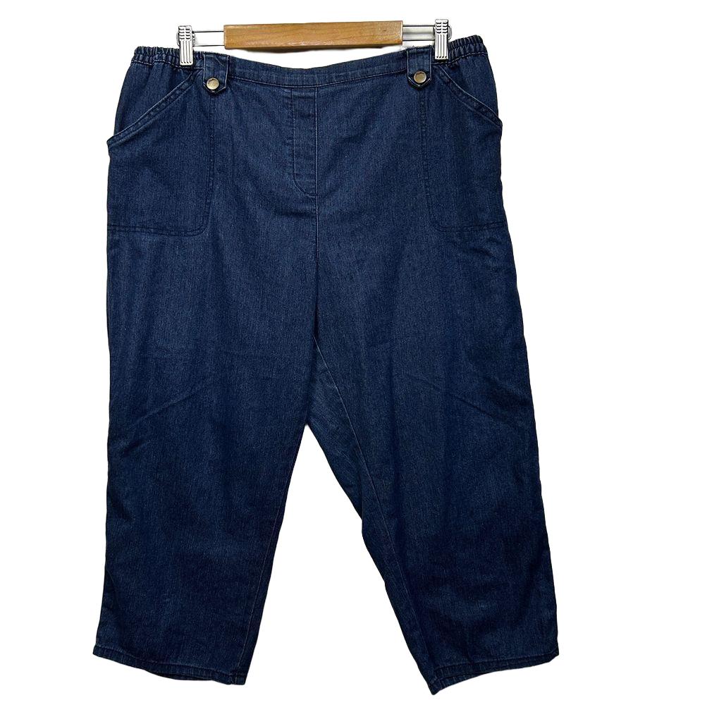 Millers Blue Cropped Denim Pants Jeans - Size 16