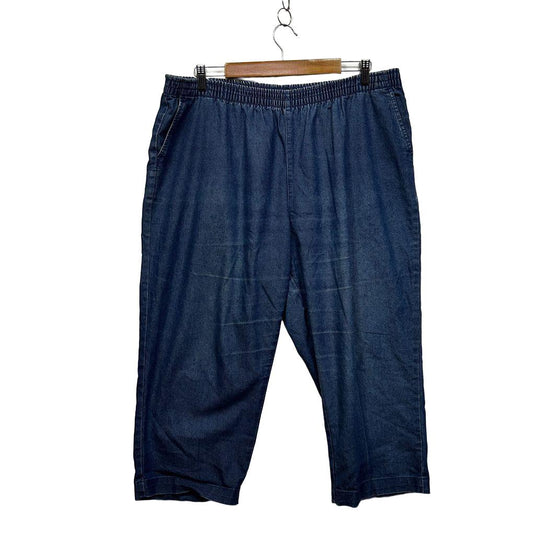Millers Blue Denim Crop Pants - Size 16