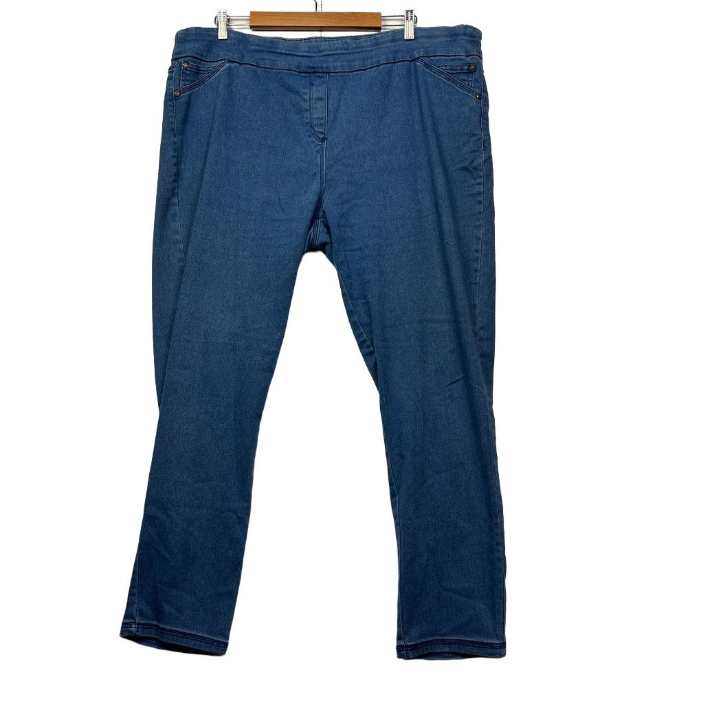 Millers Cotton Pull On Denim Pants Jeans - Size 22