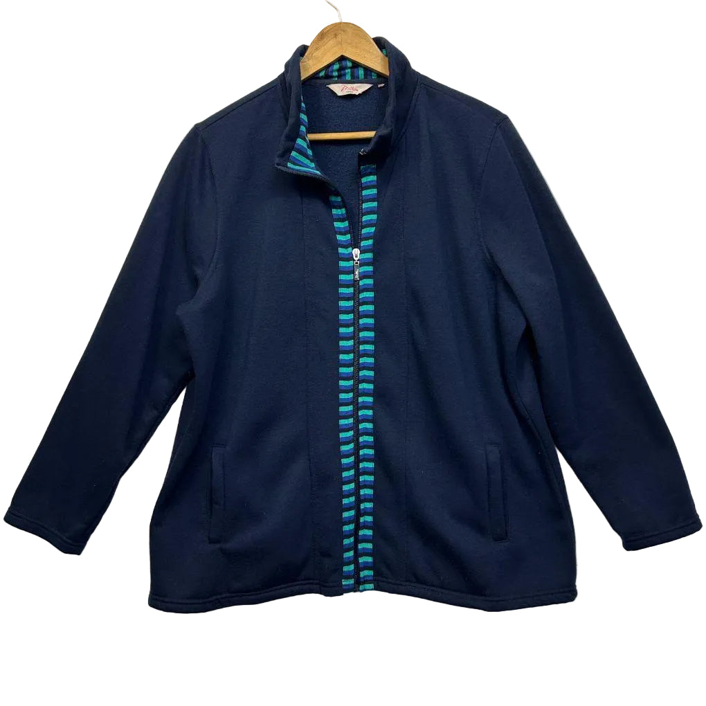 Millers Full Zipper Jumper - Size 18