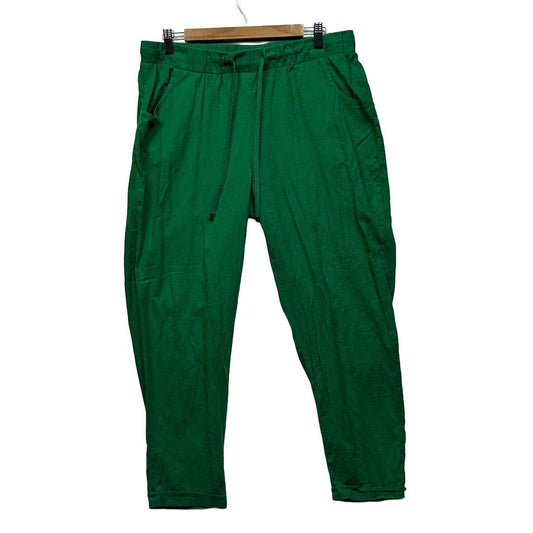 Millers Green Cotton Pants - Size 14