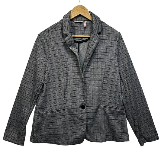 Millers Grey Check Blazer - Size 16