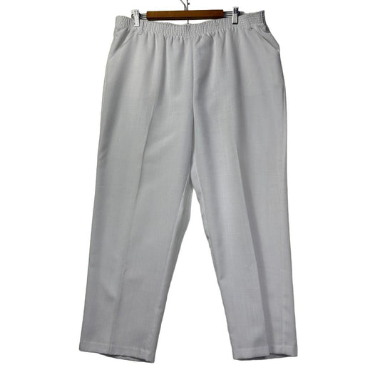 Millers White Pants - Size 18
