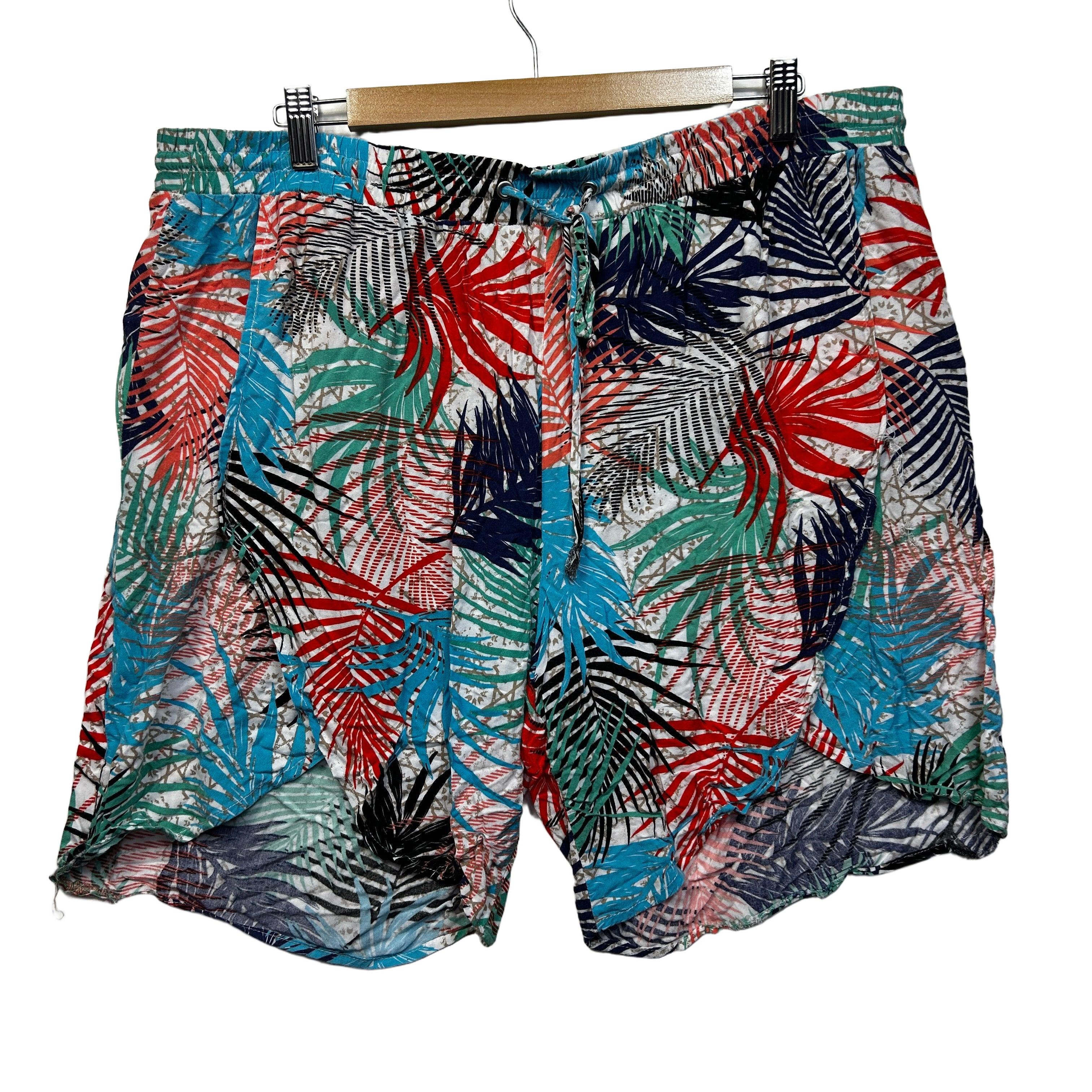 Millers Multicoloured Plus Size Floral Shorts - Size 18