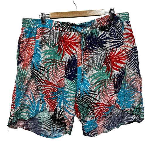 Millers Multicoloured Plus Size Floral Shorts - Size 18