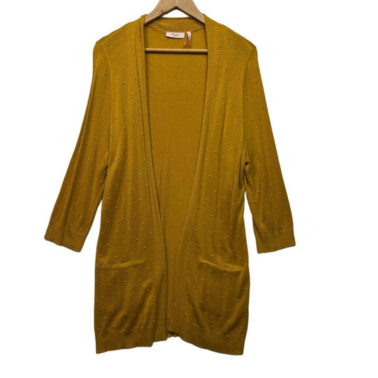 Millers Mustard Cardigan - Size L