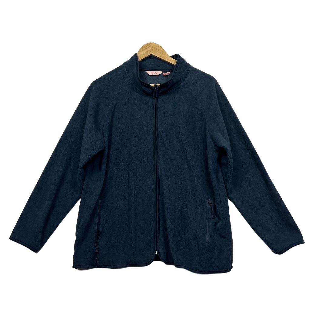 Millers Navy Full Zip Jumper - Size 18