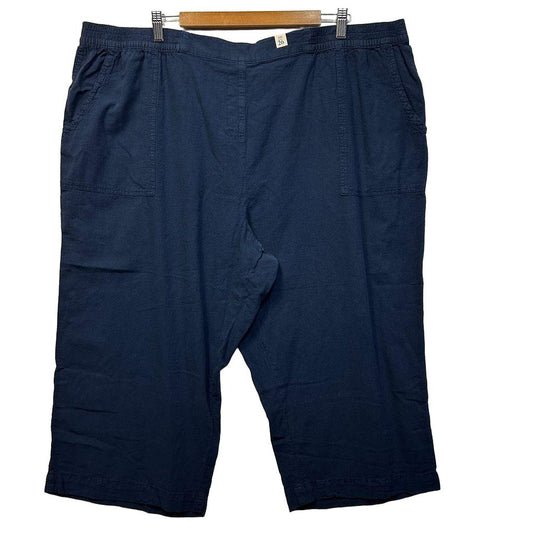 Millers Navy Plus Size Crop Pants - Size 26