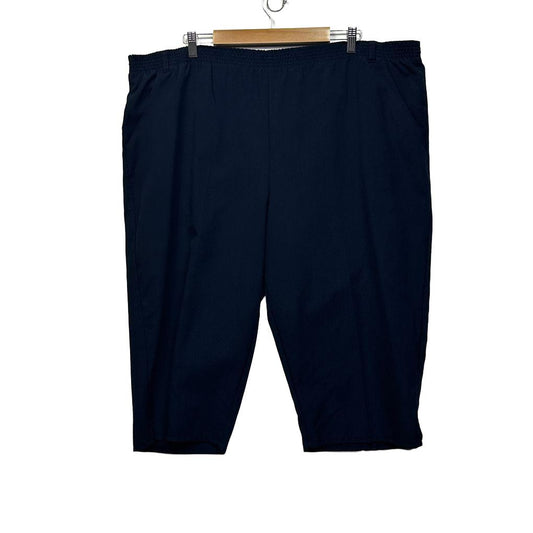 Millers Navy Plus Size Cropped Pants - Size 22