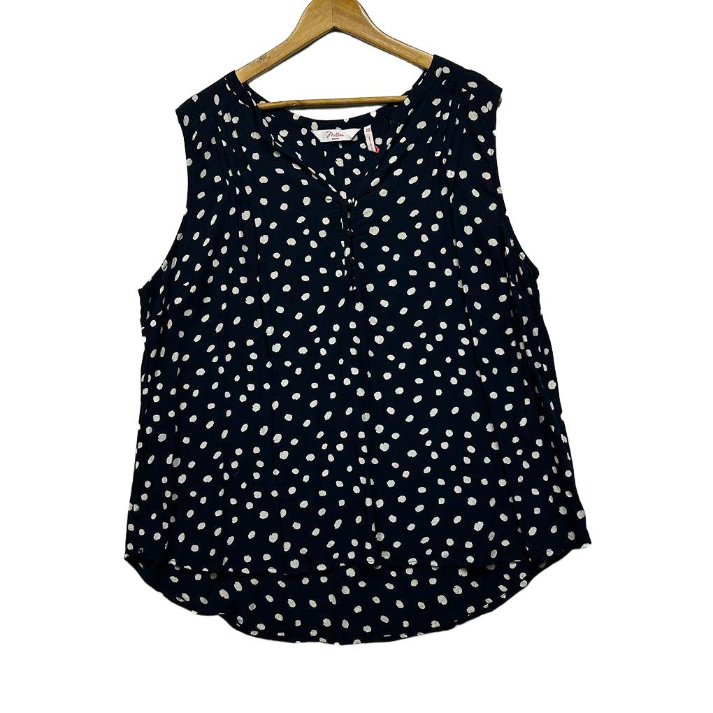 Millers Navy Plus Size Sleeveless Top - Size 20