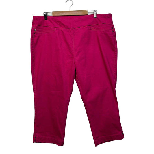 Millers Pink Cotton Pants - Size 20