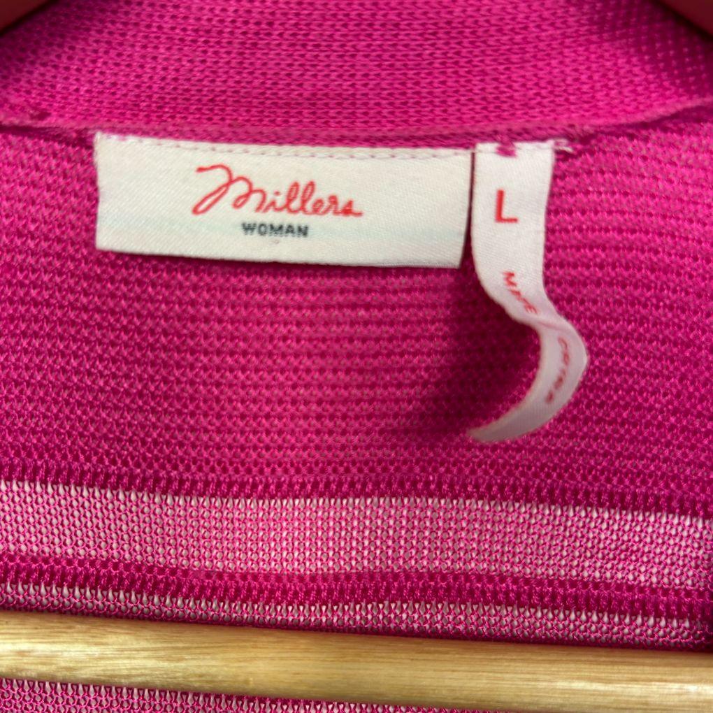 Millers Pink Cardigan - Size L