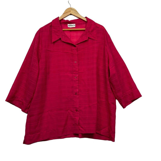 Millers Pink Shirt - Size 16