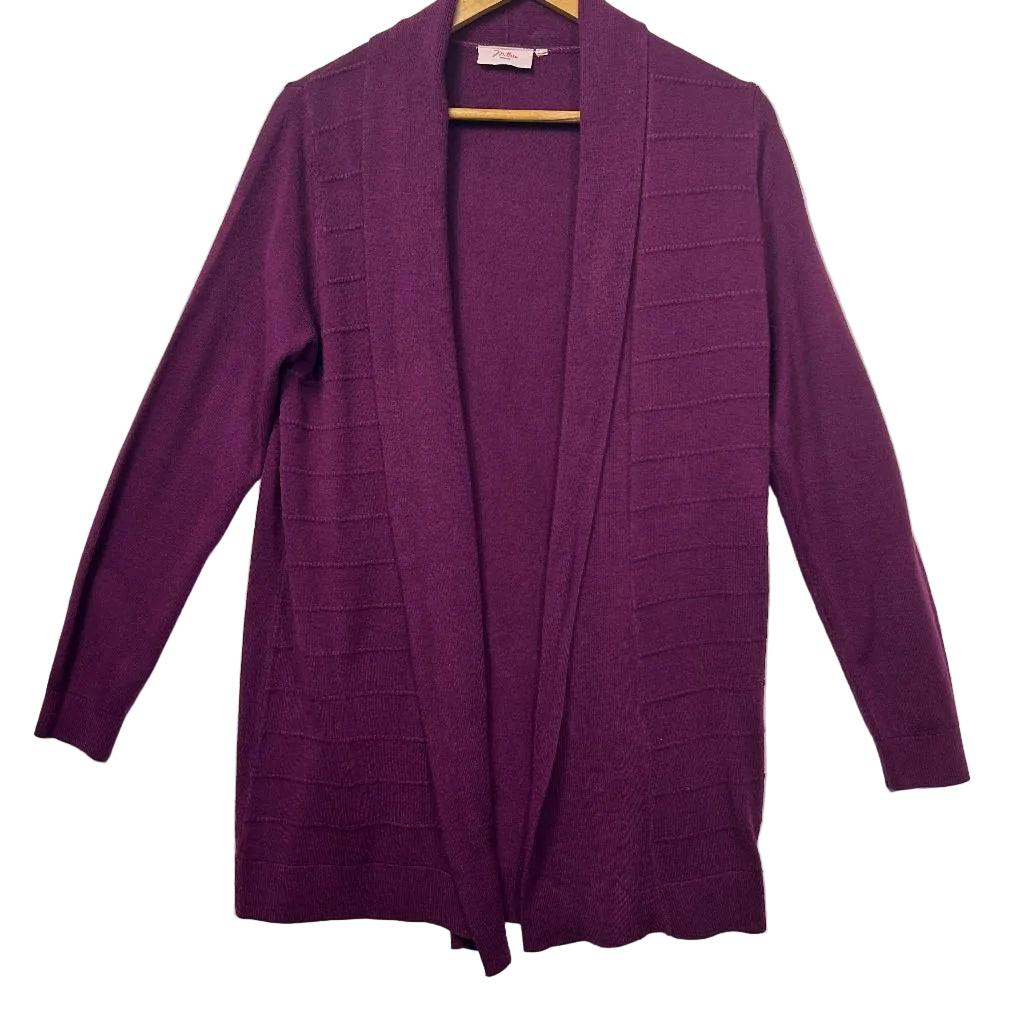 Millers Purple Cardigan - Size 16/18