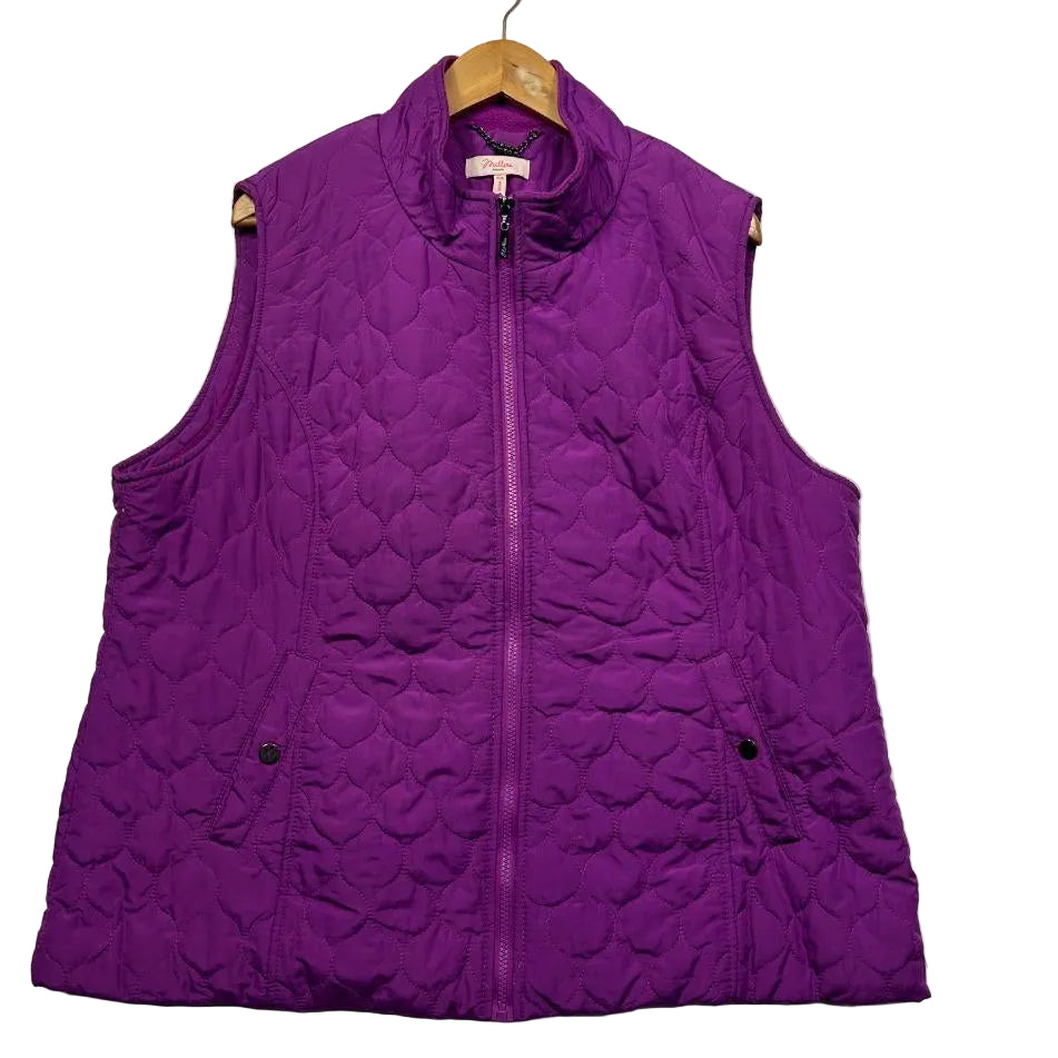 Millers Purple Puffer Vest - Size 20