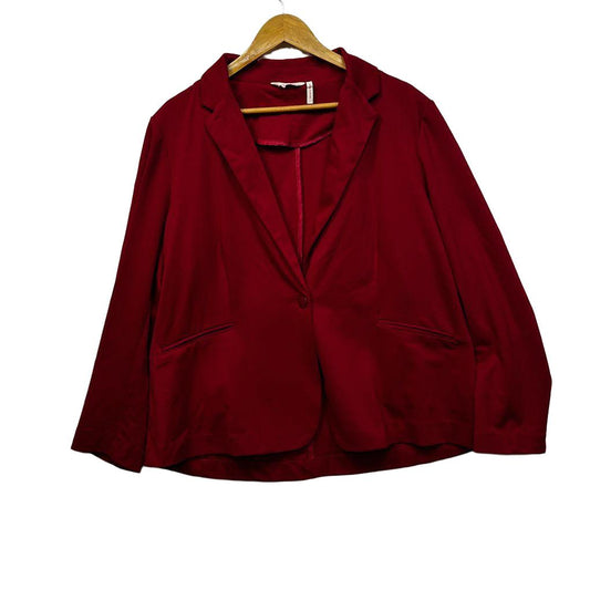 Millers Red Jacket Blazer - Size 18