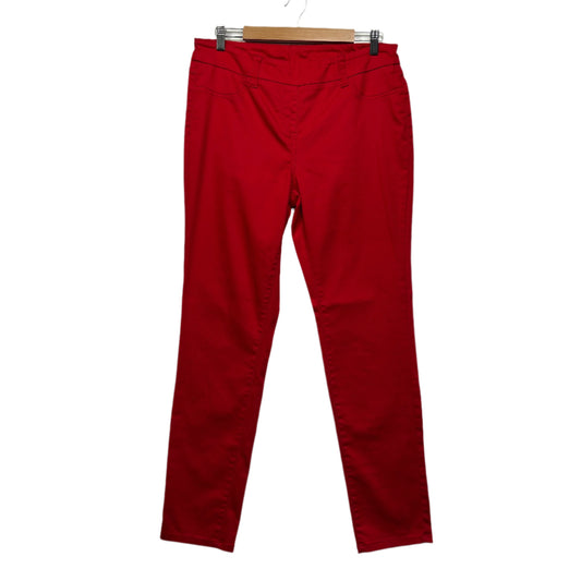 Millers Red Pull On Pants - Size 14