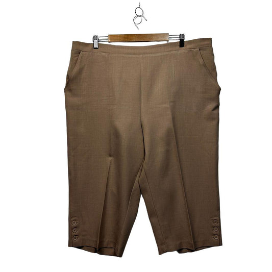 Millers Tan Cropped Pants - Size 22