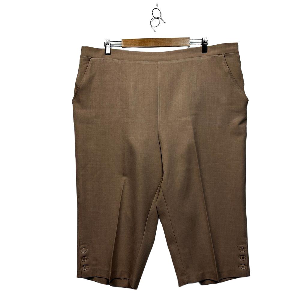 Millers Tan Plus Size Cropped Pants - Size 22