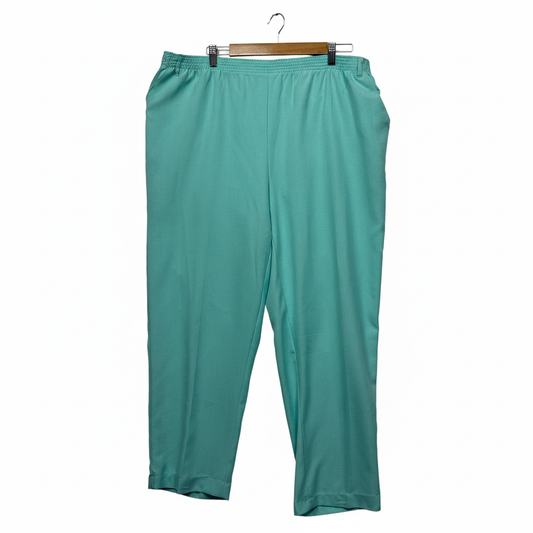 Turquoise skirt front view