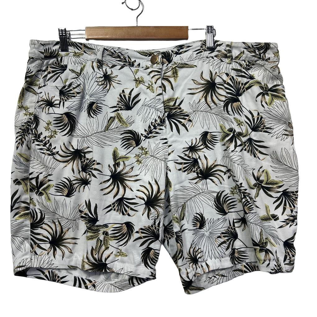 Millers White Cotton Shorts - Size 18