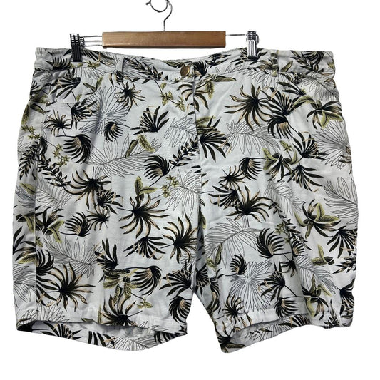Millers White Cotton Shorts - Size 18