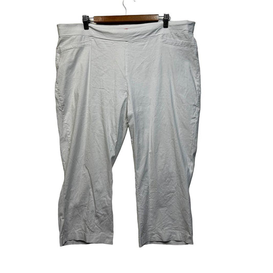 Millers White Crop Pants - Size 22