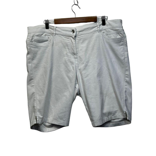 Millers White Shorts - Size 18