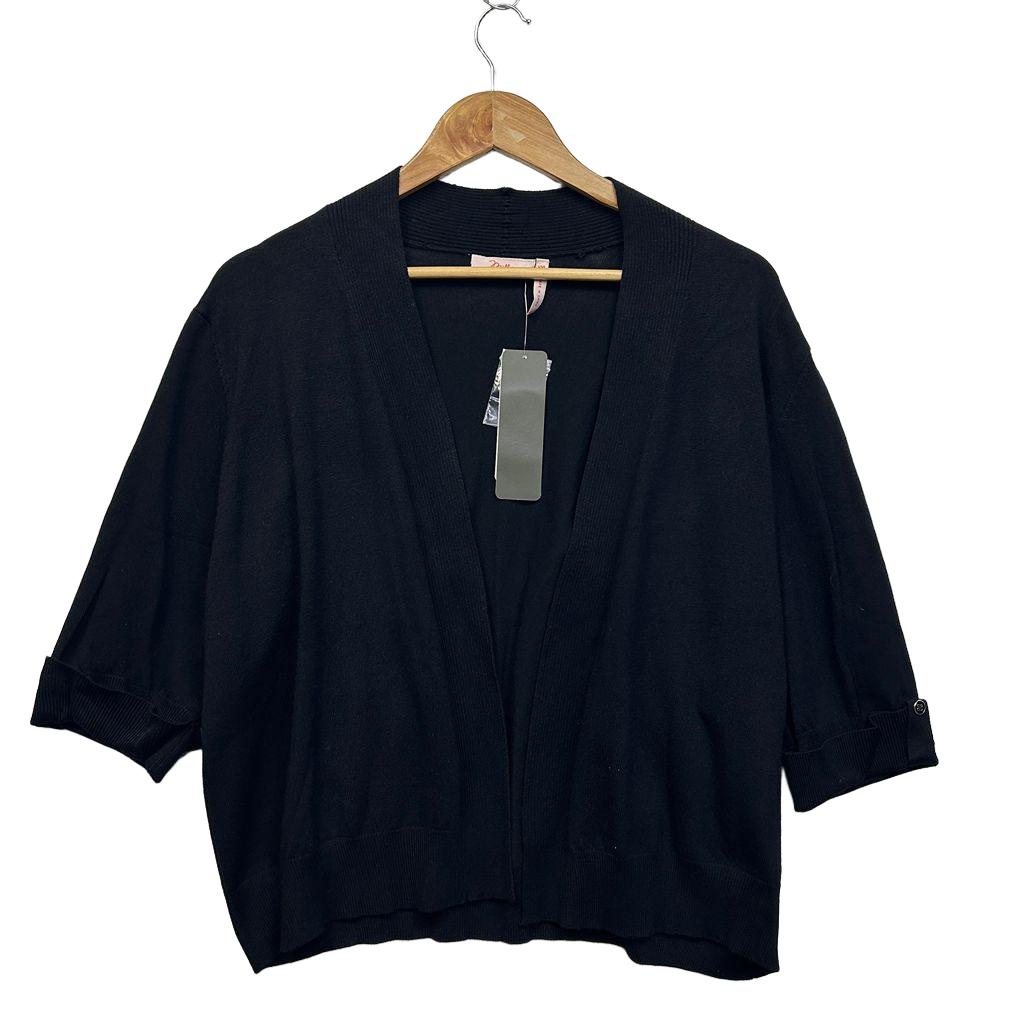 Millers Black Crop Cardigan - Size XXL