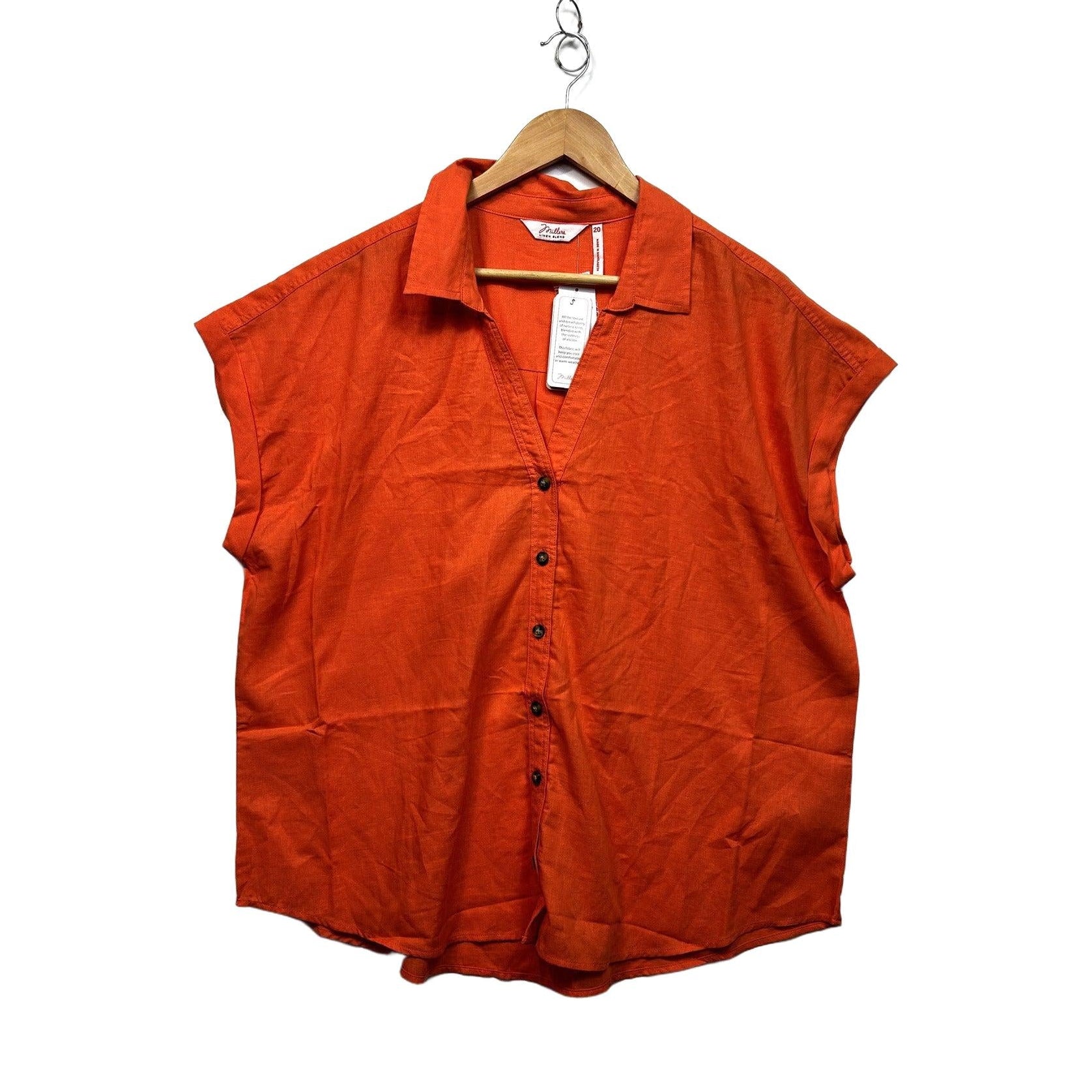 Millers Linen Shirt - Size 20