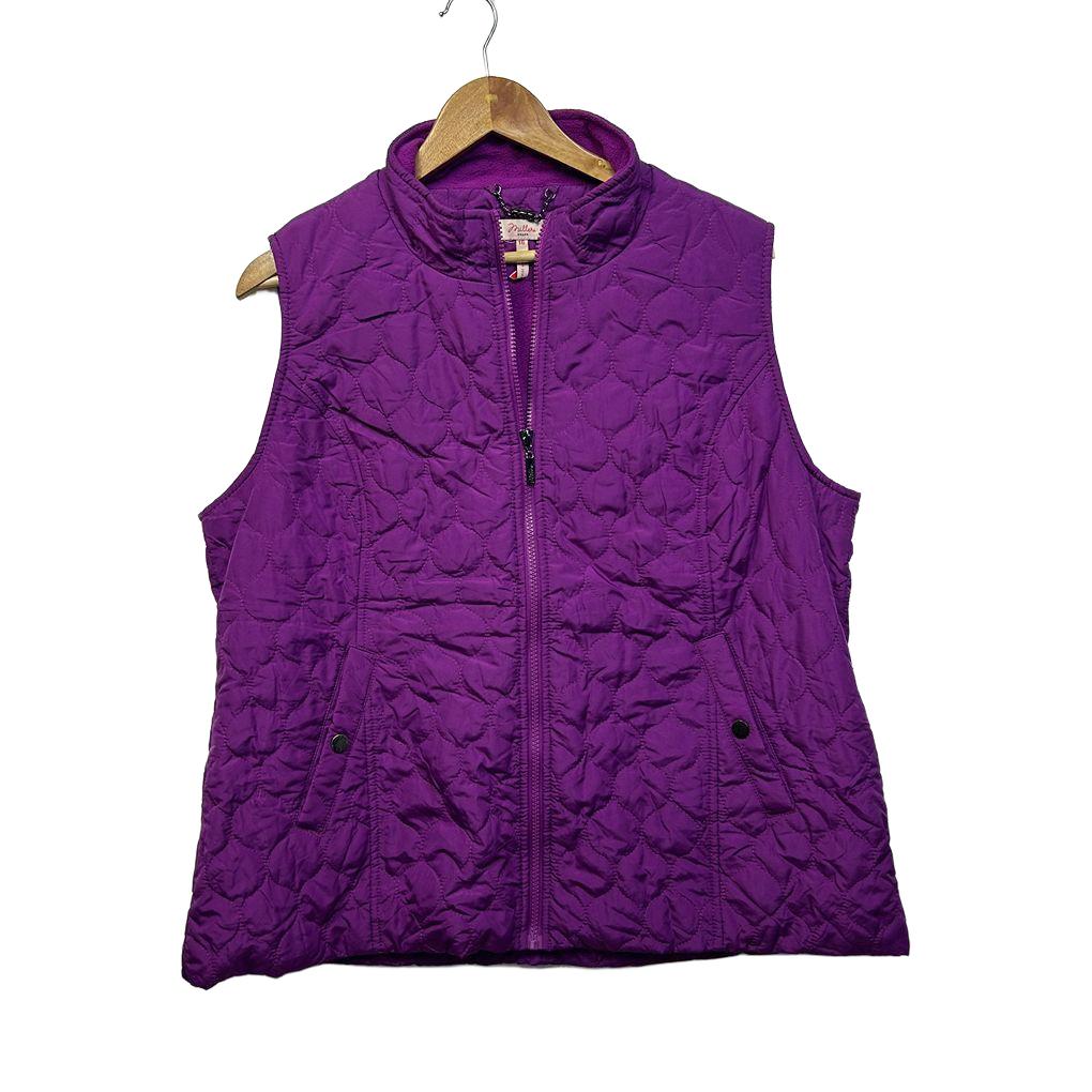 Millers Purple Puffer Vest - Size 16