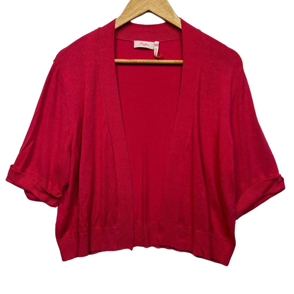 Millers Red Cardigan - Size XXL