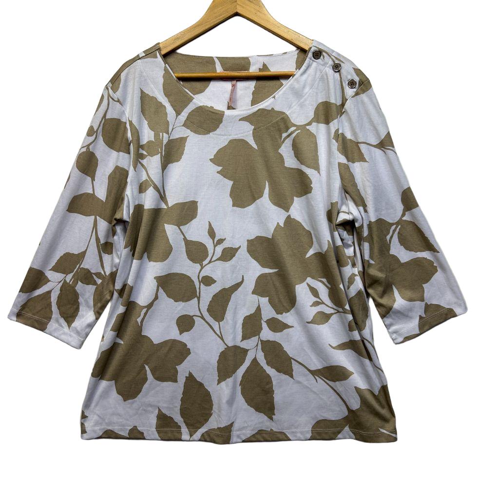 Millers White Khaki Top - Size 20