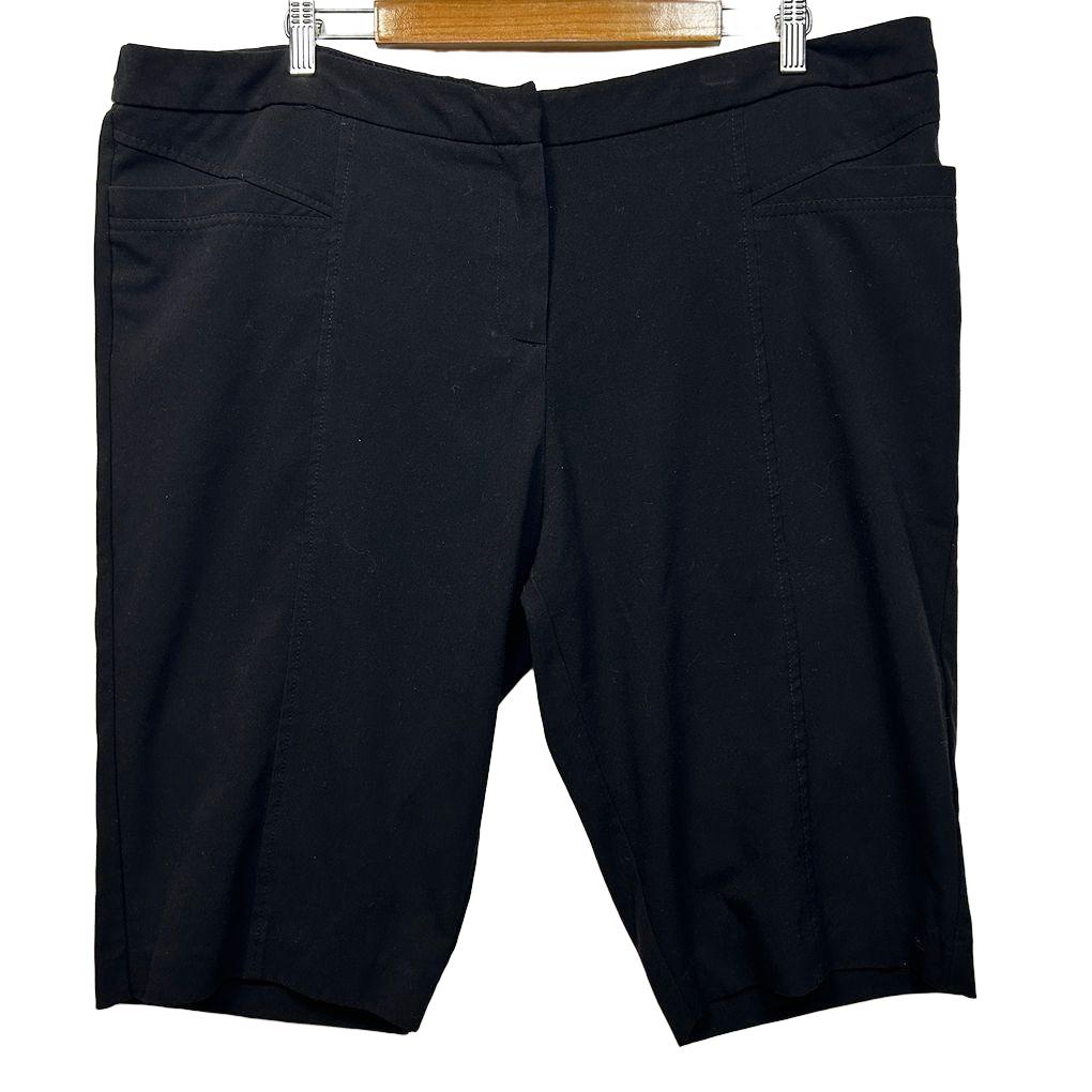Moda Black Plus Size Shorts - Size 20