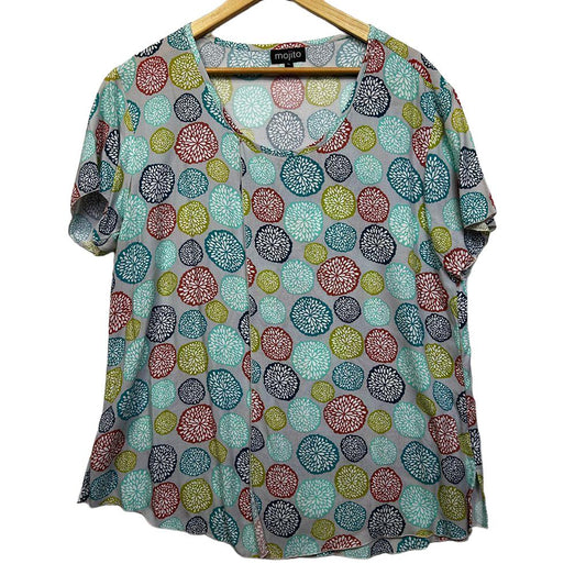 Mojito Multicoloured Top - Size XL