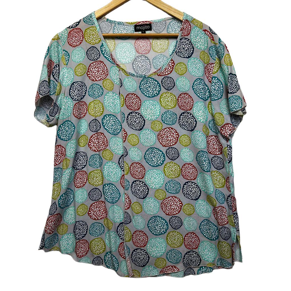 Mojito Multicoloured Top - Size XL