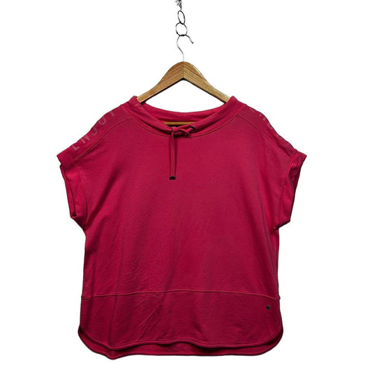 Monari Pink Cotton Top - Size 12
