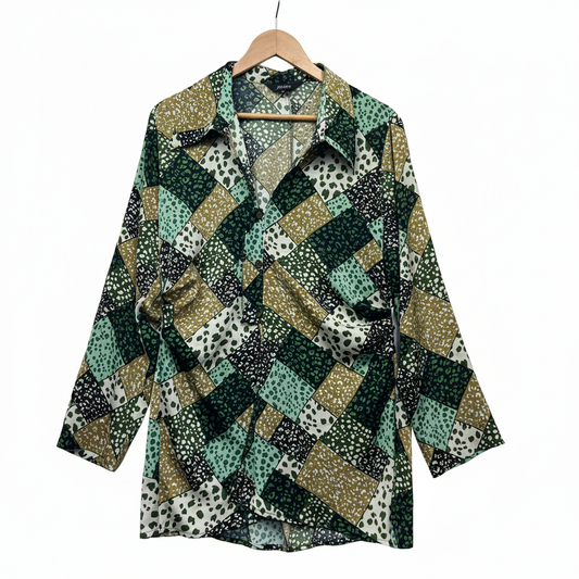 Motto Multicoloured Shirt - Size 16