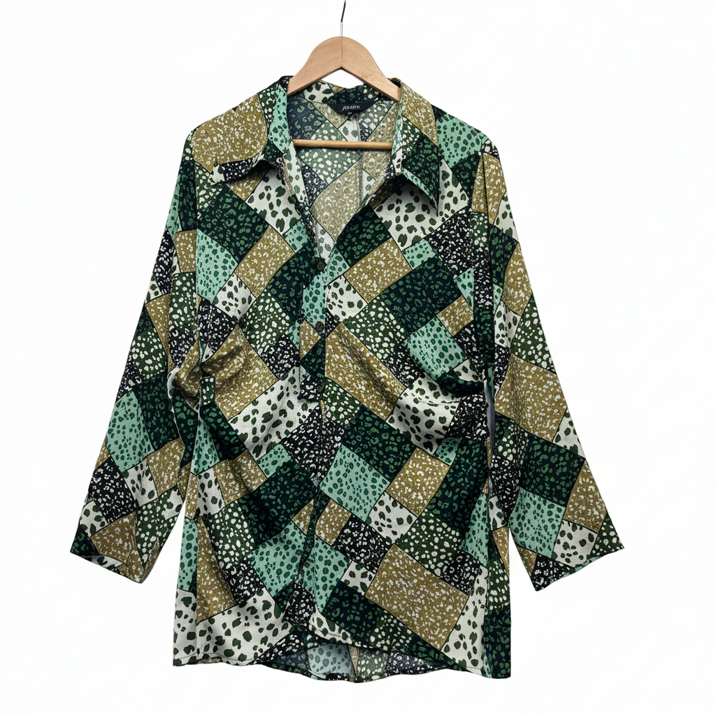 Motto Multicoloured Shirt - Size 16