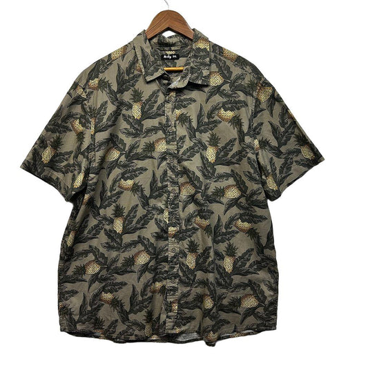 Mr Big Khaki Cotton Shirt - Size 3XL