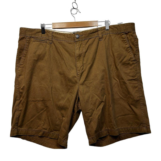 Mr Big Tan Cotton Chino Shorts - Size 48
