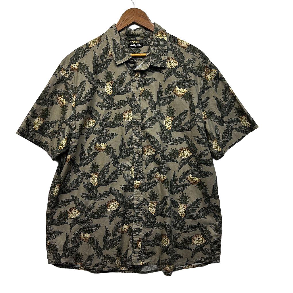 Mr Big Khaki Cotton Shirt - Size 3XL