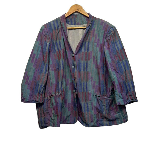 Hadnmade Multicoloured Jacket - Size 22/24