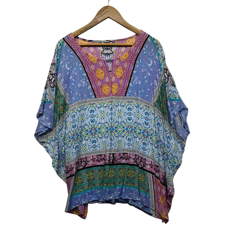 Multicoloured Kaftan Top