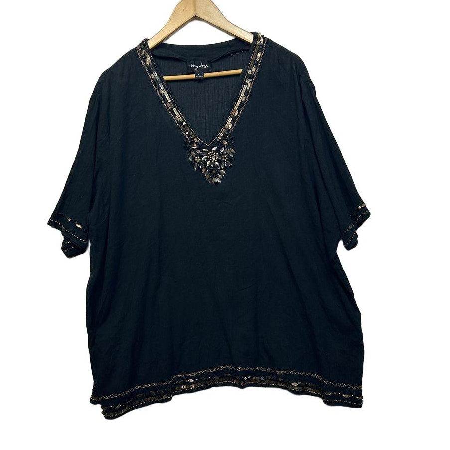My Size Black Top - Size XL