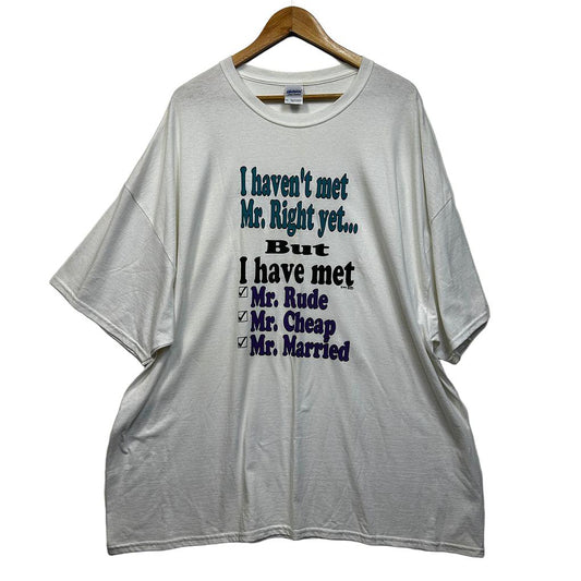Novetly White Cotton T-Shirt - Size 4XL