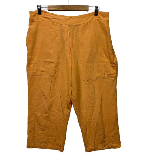 Orientique Orange Pants - Size 16