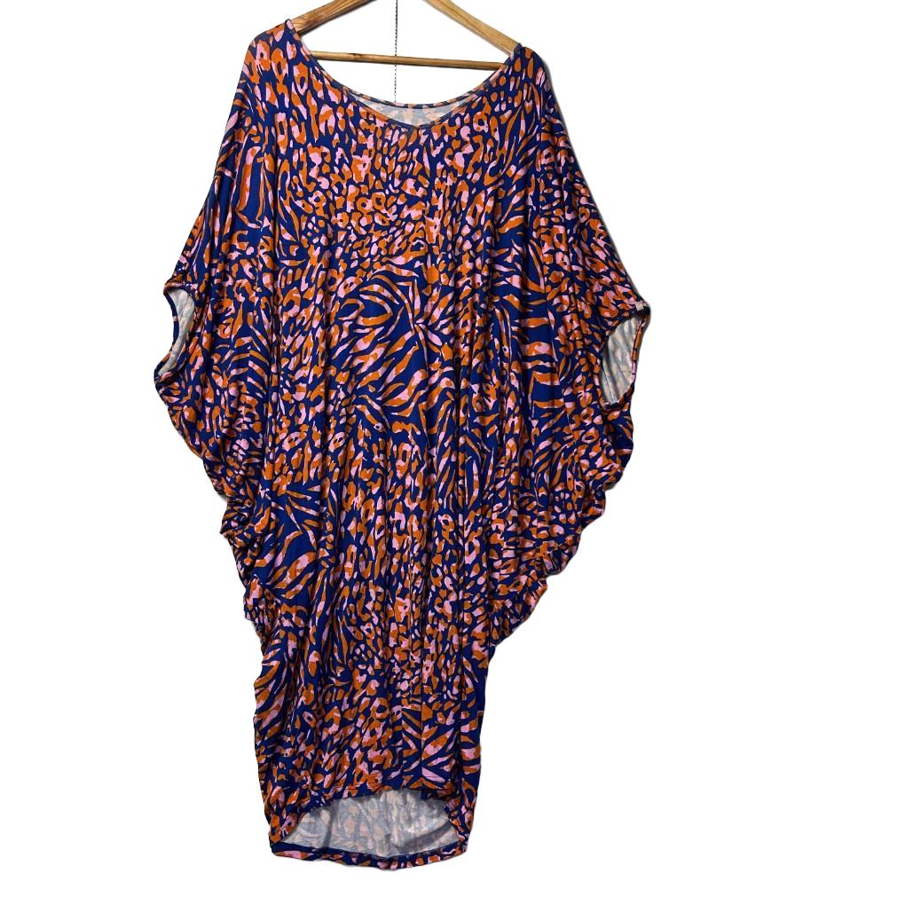 PQ Collection Multicoloured Kaftan Dress - One Size